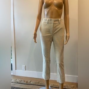 Frame Denim- corduroy white pants